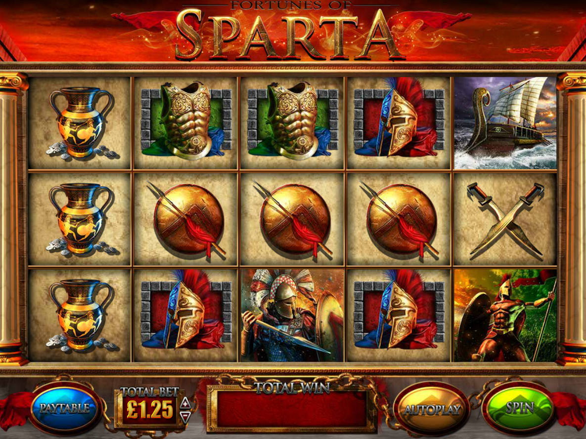 Fortunes of sparta slot